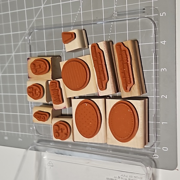 Pumpkin Patch rubber stamp set - Picture 2 of 3